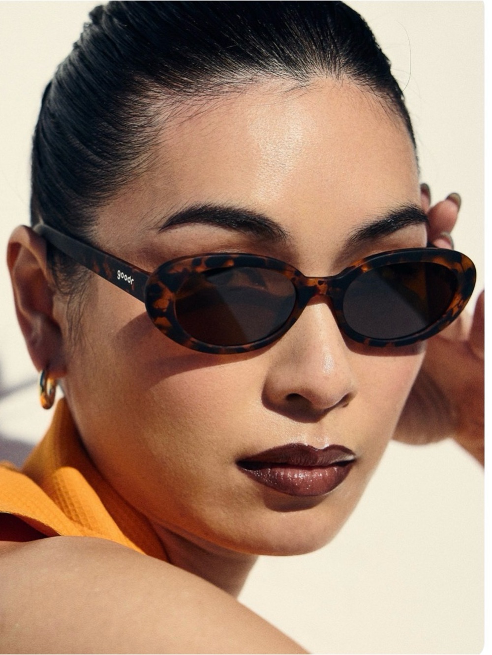 goodr BEAT G KARAOKE MACHINE SOLO 
tortoiseshell sport sunglasses